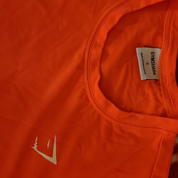Gymshark training midi tank, size small, orange - Picture 2 of 8